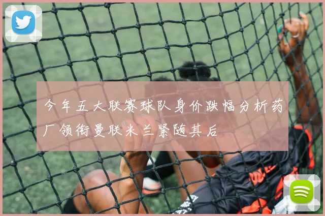 今年五大联赛球队身价跌幅分析药厂领衔曼联米兰紧随其后